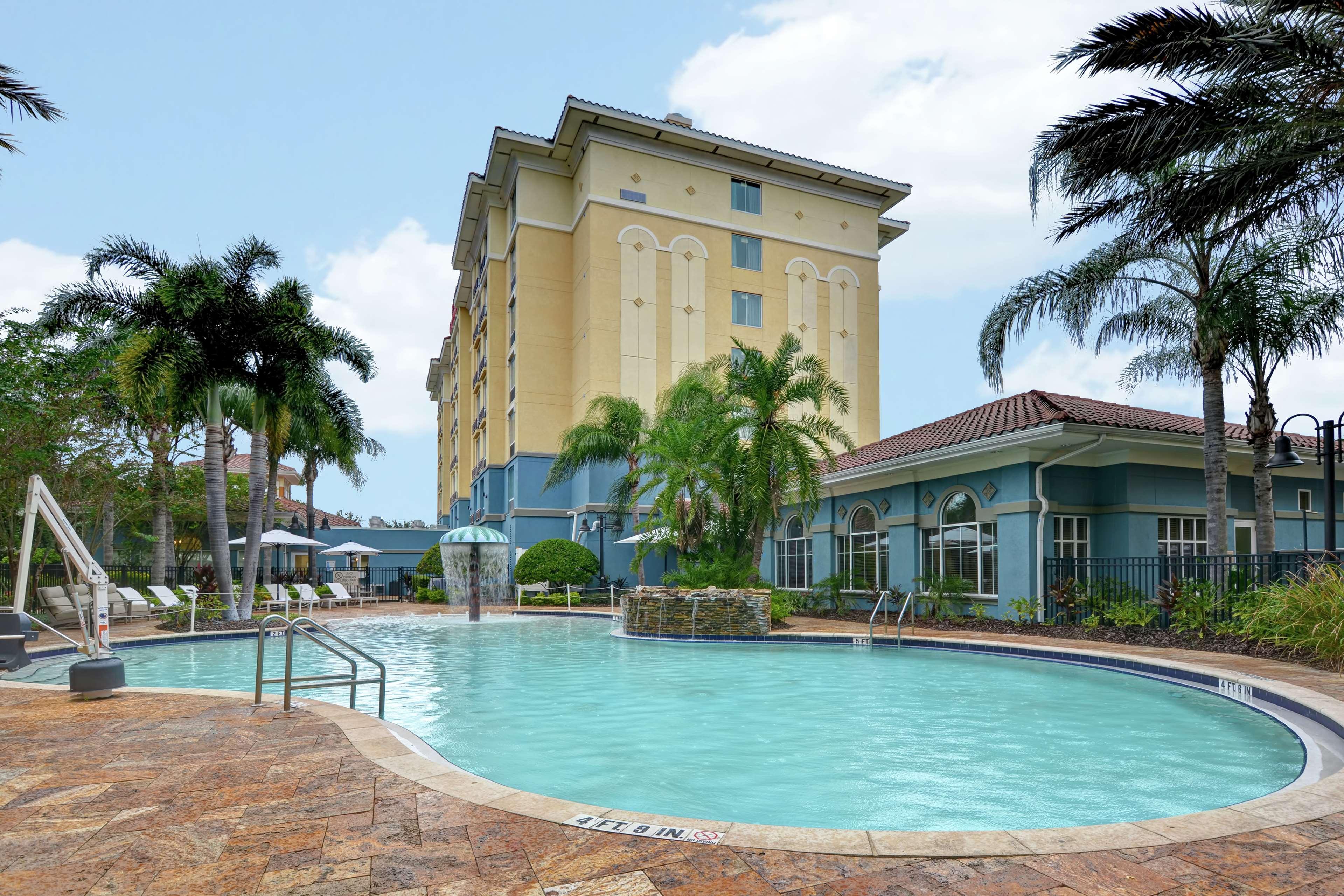 Hilton Garden Inn Orlando Lake Buena Vista Buitenkant foto